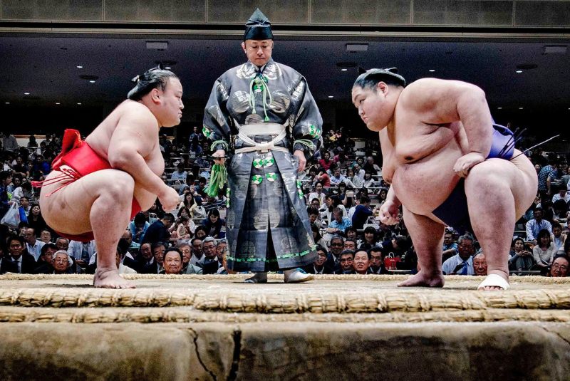 Sumo wrestling is one of the typical symbols in Japanese culture Sumo wrestling is one of the typical symbols in Japanese culture
