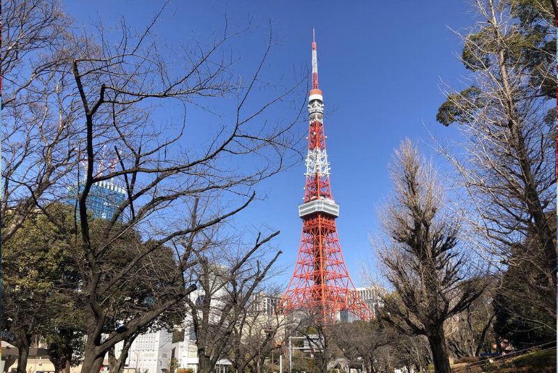 Tokyo Tower has an architecture similar to the Eiffel Tower in France Tokyo Tower has an architecture similar to the Eiffel Tower in France