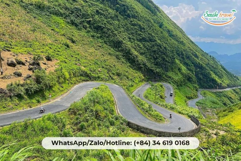 Ha Giang owns winding and challenging mountain roads to the driver Ha Giang owns winding and challenging mountain roads to the driver