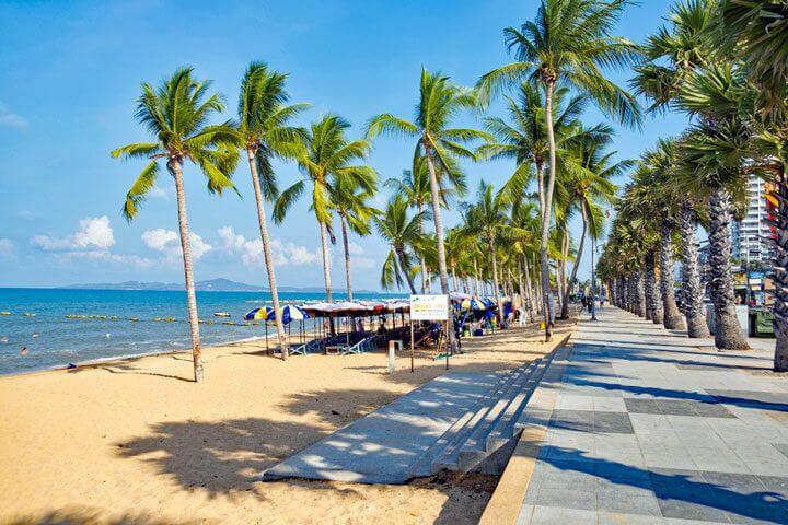 Pattaya - Famous beach resort on the Gulf of Thailand