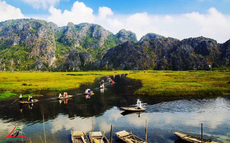 Van Long Lagoon Tourist Area