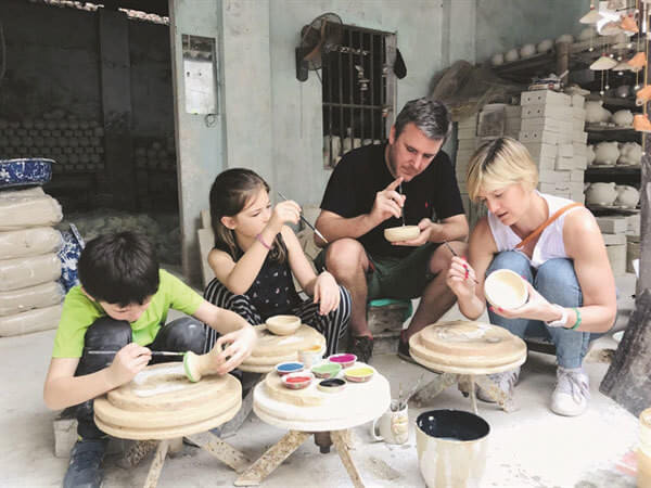 Bat Trang Pottery Village