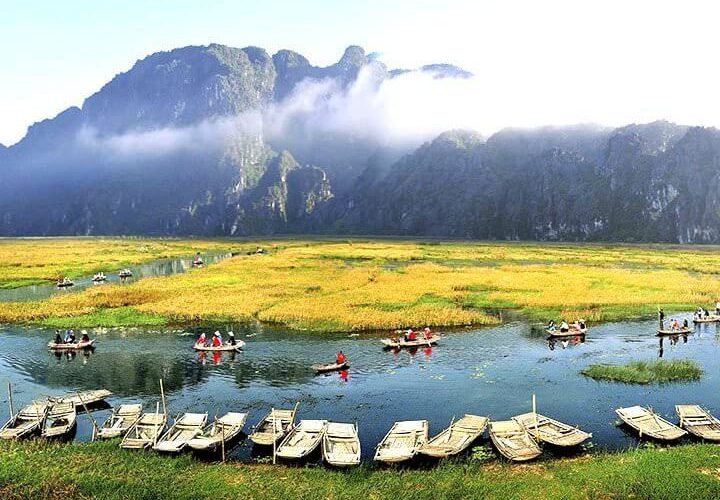 Van Long Lagoon Tourist Area