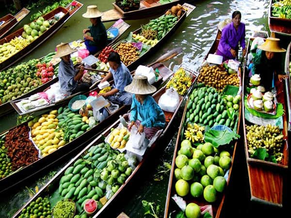 Ca Mau Floating Market