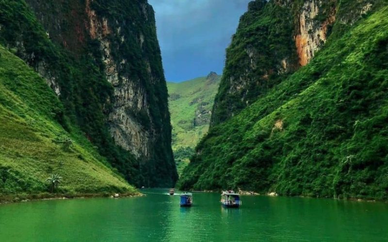 Beautiful view of Nho Que river