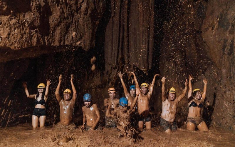 Dark Cave Mud Bath
