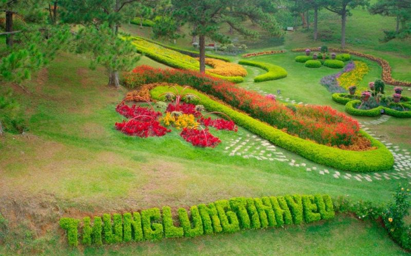 Famous Valley of Love - Famous tourist destination in Da Lat