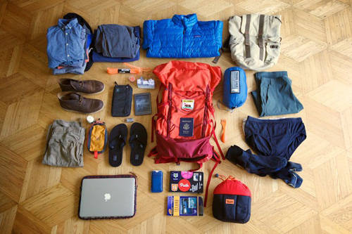 Prepare your luggage