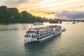 5-Star Indochine Lan Ha Bay cruise