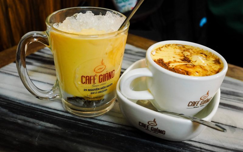 Cafe Giang – The Birthplace of Egg Coffee