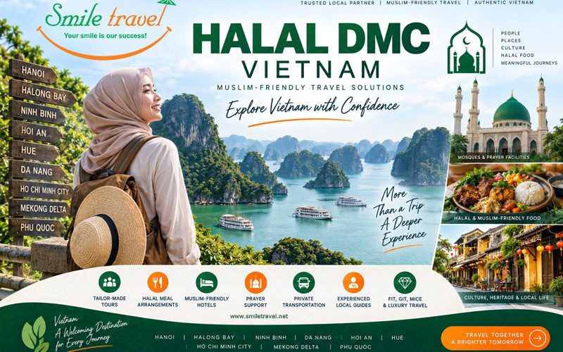 Halal DMC Vietnam – Your Trusted Local Partner for Muslim-Friendly Travel