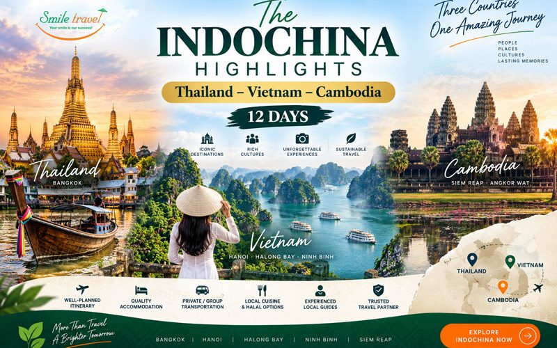 The-Indochina-Highlights-Thailand-Vietnam-Cambodia-12-Days-Smiletravel
