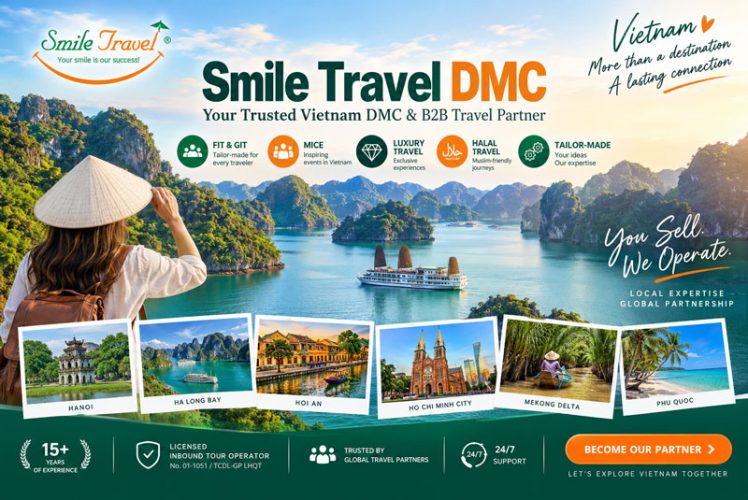 Smile Travel DMC – Your Trusted Vietnam DMC & B2B Travel Partner