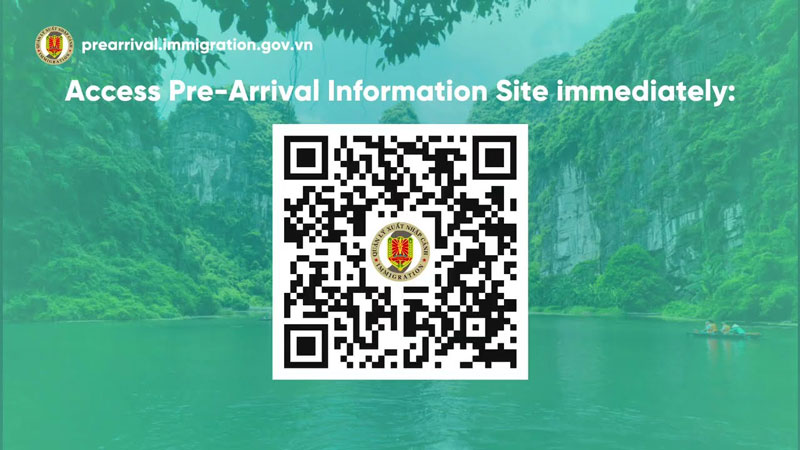Vietnam pre arrival card online
